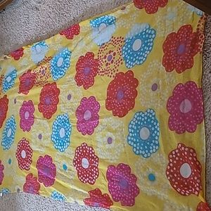 Floral Sarong/Swimsuit Cover-up